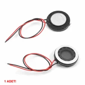 Alkatronik Hoparlör 1W 8ohm 18mm Yuvarlak 8cm Kablolu Mini 1.8cm Speaker Ses Müzik Amfi Ürün Müze Otomobil Tel - 7