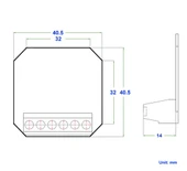 Alkatronik Plastik Elektronik Proje Kutusu 45x50x20mm Beyaz Elektronik Devre Prototip Wifi Iot Ble Akıllı Ev thumbnail 6