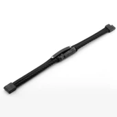 Erkek Deri Çelik Bileklik thumbnail 2