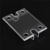 Alkatronik Ssr Modüller için Koruyucu Pleksi Kapak Plastik Şeffaf Solid State Röle Üst Cover Kılıf thumbnail 6