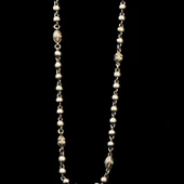 Taşlı Toplu Oksitli Gümüş Erkek Kolye thumbnail 1