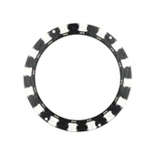 Alkatronik 16 Bit NeoPixel Halka Ring WS2812B 5050 Rgb Led Modül 16’lı Dijital Adreslenebilir Lamba Programlan thumbnail 2