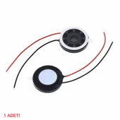 Alkatronik Hoparlör 1W 8ohm 20mm Yuvarlak 10cm Kablolu Mini 2cm Speaker Ses Müzik Amfi Ürün Müze Otomobil Tel thumbnail 8
