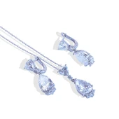 Damla Taşlı Gümüş Zirkon Takım thumbnail 5