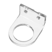 Alkatronik 18mm Çap Sensör Plastik Tutucu Pleksi Montaj Parçası Şeffaf Sabitleme Braket Holder LJ18 E18-D80NK thumbnail 1