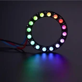 Alkatronik 16 Bit NeoPixel Halka Ring WS2812B 5050 Rgb Led Modül 16’lı Dijital Adreslenebilir Lamba Programlan thumbnail 4