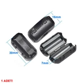 Alkatronik 7mm Ferrit Halka Filtre Kablo Gürültü Bastırıcı Azaltıcı Yüzük Bead RFI EMI Girişim Engelleyici - 6