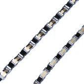 3 Renkli Çift Taraflı Çelik Bileklik thumbnail 3