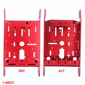 Alkatronik Alüminyum Robot Araba Gövdesi Metal Şase Stem Eğitim Mbot Çizgi İzleyen Yarışma Diy Oyuncak Endüstri thumbnail 2