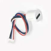 Alkatronik Type C Panel Montaj Dişi Soket 4 Pin 15cm Kablolu Beyaz Uzatma USB 3.1 Konnektör Araba Kamera Oyunc - 6
