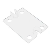 Alkatronik Ssr Modüller için Koruyucu Pleksi Kapak Plastik Şeffaf Solid State Röle Üst Cover Kılıf thumbnail 1