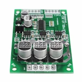 Alkatronik DC 12V 36V 15A 500W Fırçasız Soğutucusuz Motor Sürücü Pwm Bldc Kontrol Kartı JYQD-V7.3E2 120 Derece thumbnail 2