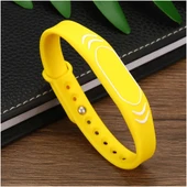 Alkatronik 125Khz Rfid Manyetik Bileklik Mavi Su Geçirmez Silikon Proximity Göstergeç 125 Khz Kapı Geçiş Perso thumbnail 5