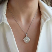 Okyanusun Kalbi Sky Diamond Gümüş Set thumbnail 3