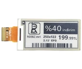 Alkatronik 2.13” OPM021B1 Paper Lcd Fiyat Etiketi Reklam Gösterge Kağıt Ekran 250x122 Çözünürlük Düşük Güç Tüke - 1