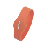 Alkatronik 13.56Mhz Rfid Manyetik Bileklik Kırmızı Su Geçirmez Silikon Proximity Göstergeç 13.56 Mhz Kapı Geçiş thumbnail 7