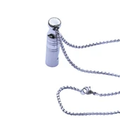 Çelik Düdük Kolye thumbnail 2