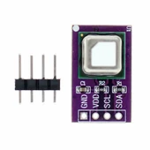 Alkatronik SCD40 Karbondioksit Sensör Modülü Sıcaklık Nem IIC 400ppm 2000 ppm Hava Kalite İzleme Klima Havalan thumbnail 3