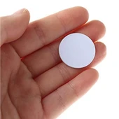 Alkatronik 125Khz 25mm Para Tip Rfid Manyetik Etiket Proximity Göstergeç Kart 125 Khz EM4100 Kapı Geçiş thumbnail 2