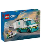 Lego City Acil Yardım Ambulansı 60451 thumbnail 1