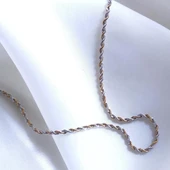 2 Renkli Burgu Çelik Zincir thumbnail 1