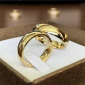 5 mm Bombeli 925 Ayar Gümüş Alyans thumbnail 2