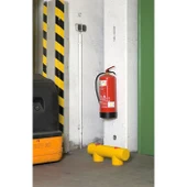 Forklift Bariyeri Duvar Koruma Bariyeri Köşe Koruma Alan Koruma Demiri 60 cm 2.5mm - 1