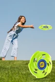 Frizbi Fırlatma Diski Plaj Kumsal Oyuncağı 24cm - 1