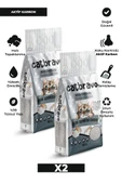 CATBRAVO Aktif Karbonlu Topaklanan Kedi Kumu 10 Lt X 2 Adet - 2