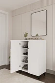 Dewoody Edge 4 Bölmeli Ayakkabılık Çok Amaçlı Dolap Mutfak Banyo Kiler Dolabı - 3