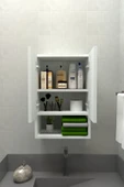 Dewoody Banyo Ecza Dolabı Havlu Dolabı Makine Üstü Dolap - 4