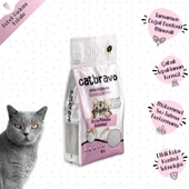 CATBRAVO Aktif Topaklanan Bebek Pudrası Kokulu Kedi Kumu 5 Lt - 1