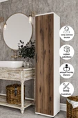 Dewoody Çok Amaçlı 5 Bölmeli Banyo Mutfak Kiler Dolabı - 1
