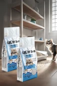 CATBRAVO Aktif Topaklanan Marsilya Sabunuı Kokulu Kedi Kumu 10 Lt X 2 Adet - 3