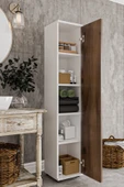 Dewoody Çok Amaçlı 5 Bölmeli Banyo Mutfak Kiler Dolabı - 2