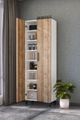 Dewoody 8 Raflı Kalın Raflı Çok Amaçlı Mutfak Banyo Dolabı - 3