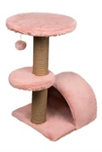 Dubex 53x39x67 cm Kedi Oyun ve Tırmalama Platformu Pembe - 1