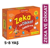 Y.Z. 5-8 Yaş Zeka ve Dikkat Geliştirme Seti (Zeka Testleri, Dil Gelişimi, İnce Motor, Mantıksal Düşünme, Bilişsel Beceriler) - 1