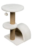 Dubex 53x39x67 cm Kedi Oyun ve Tırmalama Platformu Beyaz - 1