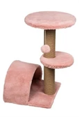 Dubex 53x39x67 cm Kedi Oyun ve Tırmalama Platformu Pembe - 2