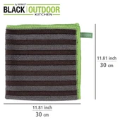 Wenko Mikrofiber Bez  2'li paket, Çabuk Kuruyan, İki Farklı Taraflı 30 x 30 cm ( Made in Germany ) - 4