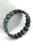 Kanbaba Jasper Doğal Taş Bileklik 10 x 14 mm Özel Kesim - 1