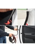 CONTACALL Araba Kapı Kenar Fitili Çizilmeye Karşı Koruma Fitili 5 Metre Siyah - 1