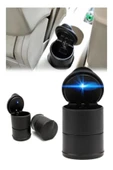 CMT Led Işıklı Oto Araç Içi Küllük Araba Kül Tablası Kapaklı Kokusuz - 6