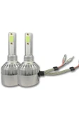 Tiger Marketing H7 Buz Mavi Led Xenon Far Sis Ampulu Şimşek Etkili - 4
