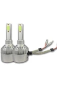 VEGALEDMARKET H1 Buz Mavisi Led Xenon Sis Farı Ampulü - 2