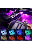 Otobestto Araç Içi Aydınlatma Kumandalı Müziğe Duyarlı Led Ayak Altı Led 12 Ledli - 4