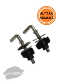 Wuvera Metal Krom Klozet Kapak Montaj Vidası Aparatı - Kolay ve Sağlam Klozet Montajı thumbnail 2