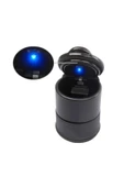 CMT Led Işıklı Oto Araç Içi Küllük Araba Kül Tablası Kapaklı Kokusuz - 7