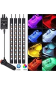Slazer Auto Her Araca Uygun Ayak Altı Led 4'lü Set A Kalite - 2